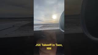 JSX Takeoff in Taos, NM #shorts