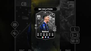 89 Showdown Alessandro Bastoni SBC Solution #eafc24 #fc24 #bastoni #showdownsbc #shorts