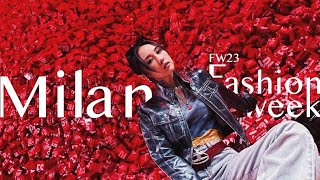 Milan Fashion Week FW2023 | 造型師如何get ready睇show? DIESEL大派Condom? 耳朵👂🏻型包包係今季大熱？ | LookAtCons