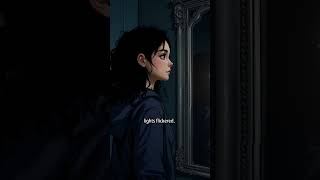 mirror's call 👁😢 | Short Horror #fantasyshort #creepy #letitburn #mysteriousmoments
