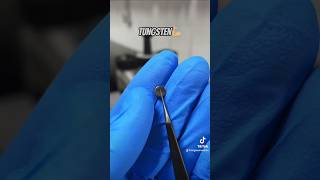 Tungsten? Give me a harder one to flatten next time…
