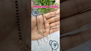 @Meesho #meesho #meeshohaul #trending #shorts #fyp  #meeshocommunity #mangalsutra #jewellery