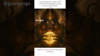 Rahu Says: Hunger Is My Weapon — Not Yours | #gyangangashorts