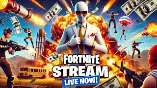Zero Build Chaos! Fortnite 👑 Wins mixed with GTA 6 Heists! Come for the Game, Stay for the Laughs!