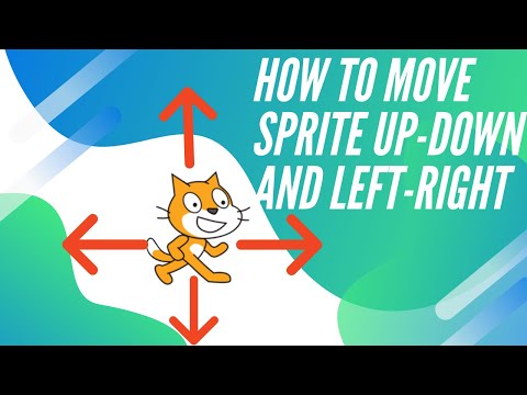 scratch moving code| how to make a sprite walk up down and left - rightin scratch|