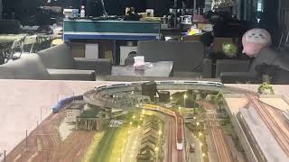 Nゲージ城鎮-TOMIX 98688 JR 251系特急電車(スーパービュー踊り子)2次車新塗裝列車（模型）繞行一圈（逆行）@溫刀鐵道台中店🚄🛤️