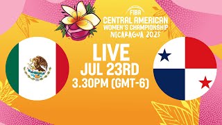 LIVE - Mexico v Panama | FIBA COCABA Women's Championship 2025 | Group Phase