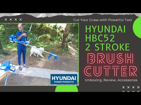 Hyundai Brush Cutter 2 Stroke unboxing and reviews | Grass Cutter Hyundai | ھنڈاہی برش کٹر