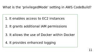 AWS CodeBuild - Quiz