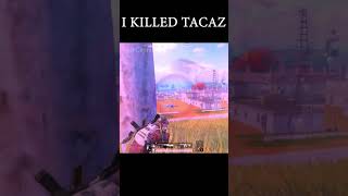 I killed Tacaz with AWM 😁😁 #funnypubg