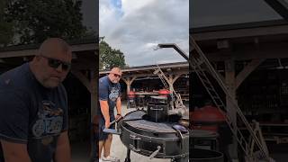 Is this the coolest grill you've ever seen? #firecooking #ukbbq #bbq #grilling #firepit