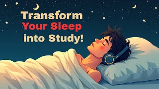 Transform Your Sleep into Study time!| Learn English with Podcast Conversation | Graded Reader |