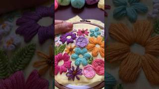 Cutest shirt pocket embroidery 😍#embroidery #diy #art #embroiderydesigns #diykit #diyembroidery