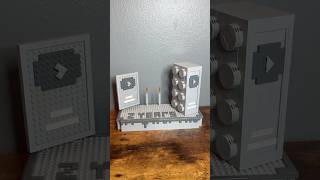 Day 732 of building a silver play button out of LEGO until I get a real one #lego #playbutton #short