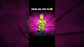 Sukuna Deal With Yuji 😮 #sukunaedit #sukuna #yuji #yujiitadori #jujutsukaisen #anime