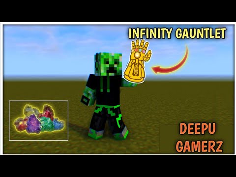 Minecraft but I have Infinity Gauntlet and it's power ll