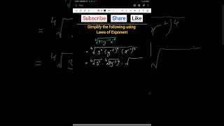 Solving Radical Expression #viral #shorts #youtubeshorts