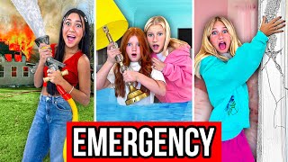 Our HOUSE is on FIRE!! | EMERGENCY DRILLS with 10 KiDS!! 🚨 🔥