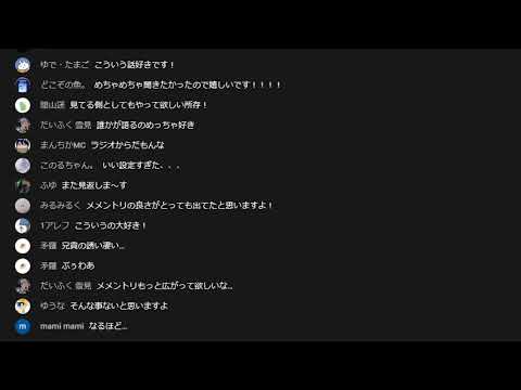 話す。
