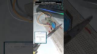 DHT11 Sensor with Raspberry Pi Pico Displaying Real-Time Values on a Webpage