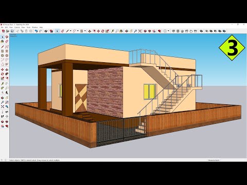 SketchUp House Tutorial for Beginners - 3