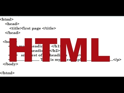 html basic structure-part1-[hindi]