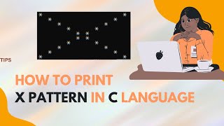 Pattern X printing in C programming language || Character X printing || Mukesh Kushwaha