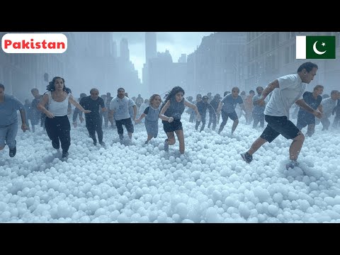 Pakistan’s Skies Unleash Fury: Islamabad Devastated by Golf Ball-Sized Hail!