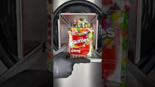Dubble Freeze Dried!!🥶  Freeze Drying Freeze Dried Skittles🍭 #freezedried #asmr #satisfying ￼