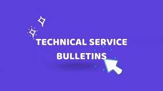 Technical Service Bulletins Platform