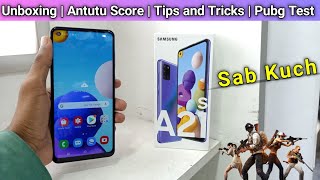Samsung A21s Complete Video - Tips & Tricks || Pubg Test || Unboxing || Antutu Score