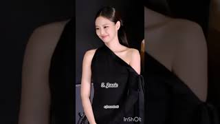 Top 10 most famous female crush queen in kpop idols in 2025#nancy#lisa#jisoo#irene#jeonsrabonti
