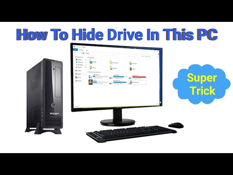 How To Hide Drive In This PC | PC Tips Part - 06 #thispc #Hide #mycomputer #tricks