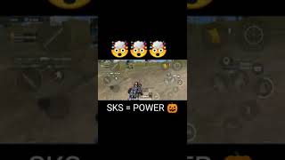 SKS = TAPA TAP 🤯🤯// Easy 1v2 clutch .. // By 1000 YT #youtubeshorts #pubgviral #pubgmobileshorts