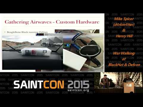 War Walking at BlackHat & Defcon