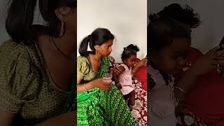 Priya didi is giving water to Priyanshi #viral short video #bhojapurihitsong #amrnathsdk