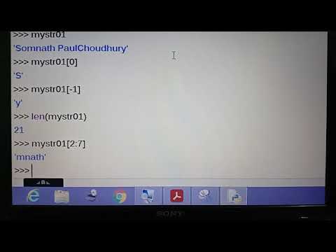 Strings in Python(2)