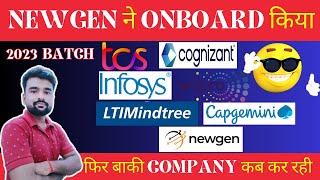 NEWGEN Onboarded Freshers | onboarding update |Wipro Capgemini Infosys Tcs Lti mindtree Cognizant