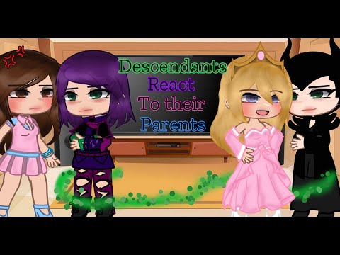 Descendants react to their parents | 2X SPEED!| Addisseyon2.0 |