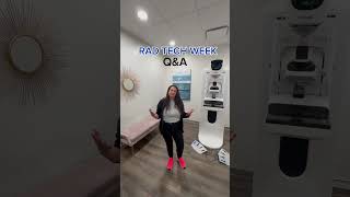 Rad Tech Week Q&A💙 #RadTech #techweek #radiology #HTX #HMI #womenshealth #houstonhealthcare