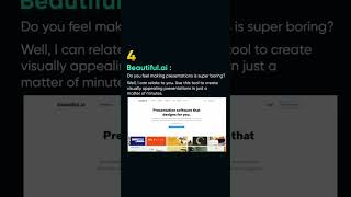 Top 5 artificial intelligence tools #ai #artificalintelligence #top #tools
