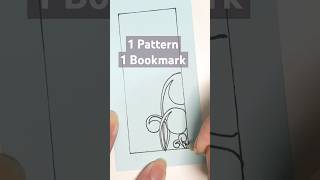 1 Pattern 1 Bookmark #zia #禪繞書籤 #shorts #youtubeshorts