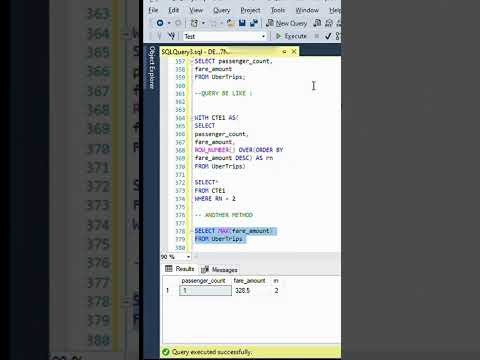 find 2️⃣ highest Sales without using Top #sql #sqlqueries  #sqlinterview  #coding  #shorts