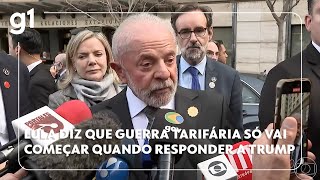 Lula diz no Chile que guerra tarifária só irá começar quando ele der uma resposta a Trump