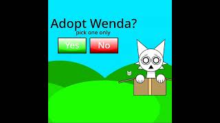 Adopt Wenda #games #sprunki #wenda