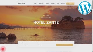 Zante Hotel Booking Website ★ WordPress Themes & Templates ★