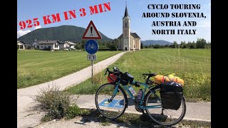 [925km in 3min] Austria-Slovenia-Italy by bike, summer 2020