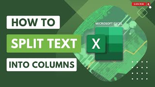 How to Split text into different columns  I  Microsoft Excel  I  SMART FEATURE