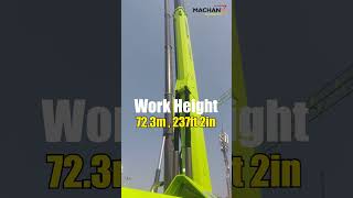 Zoomlion Telescopic Boom Lift ZT72J V - specification | MachanX #short #viralshorts