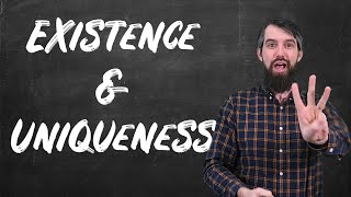 The Big Theorem of Differential Equations: Existence & Uniqueness